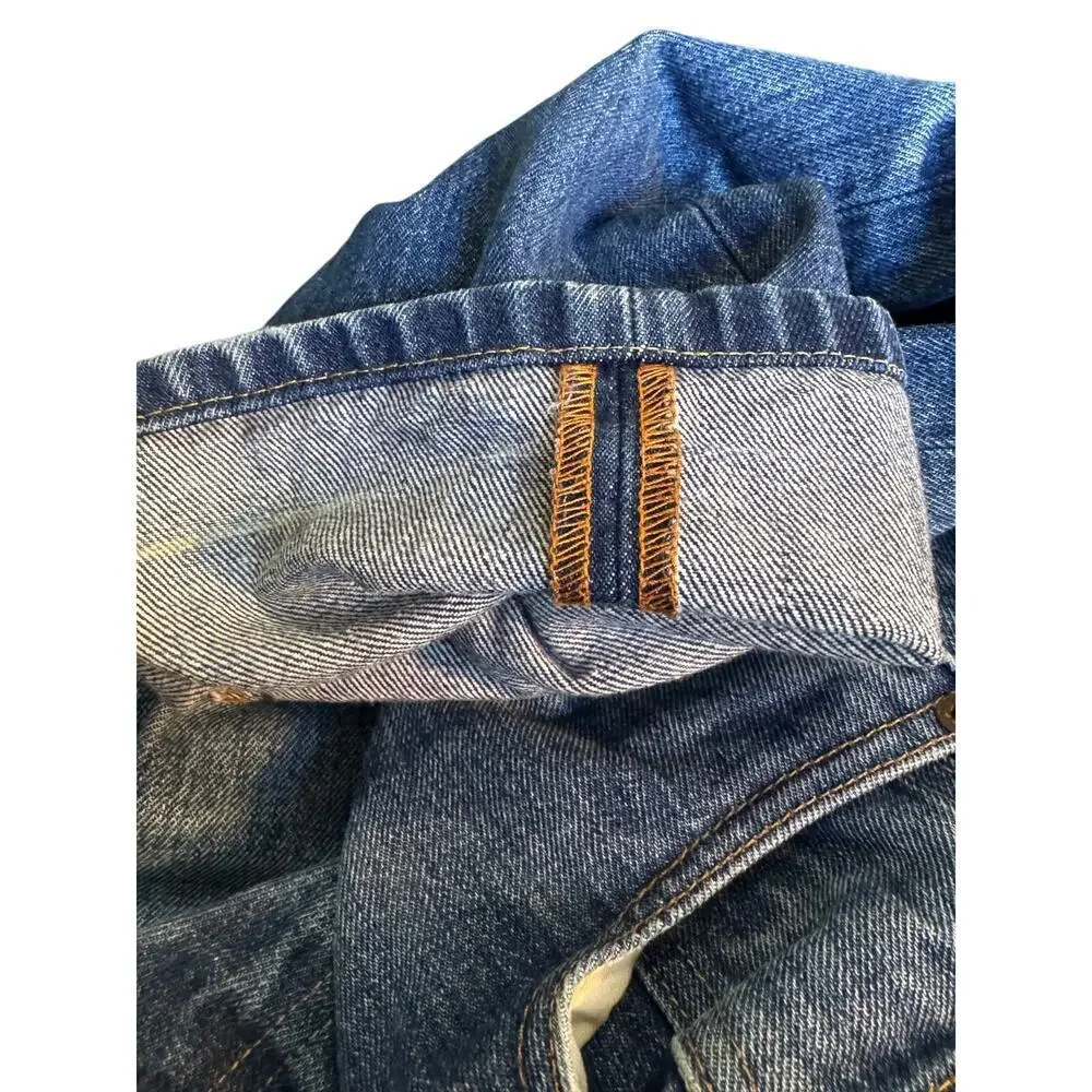 Taylor Stitch White Oak Cone Mill Selvedge Jeans Heritage Raw Denim Size 30W/27L